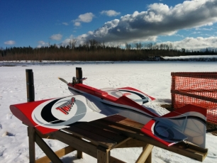 Shaun's Twist 60 sitting pretty after a successful maiden with the ASP91FS installed.