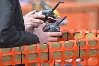 Darcy on the buddy box.