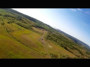 Aerial photo - Kevin snaps a shot of the field on Fathers day.